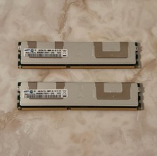 Samsung 8GB 2x4GB PC3-10600R DDR3 1333 ECC Reg Server Memory RAM M393B5170EH1 picture