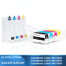 SJIC22P-SJIC24P CISS Without Chips For Epson C3500 C3510 C3520 picture