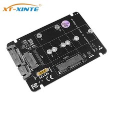 XT-XINTE Adapter Card 2 in 1 M.2 for NGFF key B & mSATA SSD To SATA3 SATA III picture