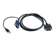 Avocent CBL0042 rev.A USB KVM cable with audio 4' (48