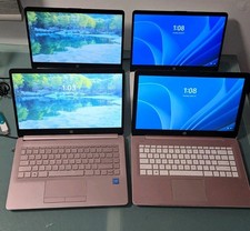4 HP Laptops   MODEL:14-CF2112WM, cb172wm, dk0002dx, 14-dq0002dx READ  picture