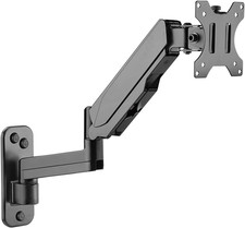 HIGH Premium Aluminum Gas Spring WALL Mount - Single Monitor picture
