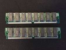 2x 16MB 4Mx32 EDO 72-Pin Non-Parity 60ns 5V 4x32 SIMM 32MB Apple Mac PC UNIX picture