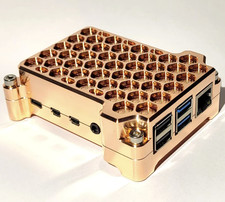 Desalvo Systems Solid Copper Raspberry Pi 4 Case (DS011C-4B) picture