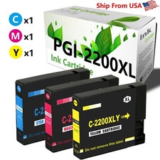 3 Pack LOTS PGI-2200XL PGI2200XL Ink Cartridge for MAXIFY MB5120 Printer picture