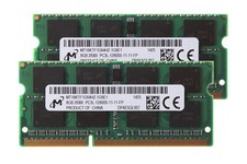 Micron16GB 2X 8GB 2RX8 DDR3L 1600MHz PC3L-12800 CL11 Laptop SODIMM Memory RAM #N picture
