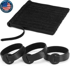 150 correas de sujeción reutilizables bridas de gestión de cables de 6 pulgadas. picture