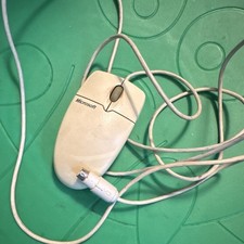 Microsoft WM1 Wheel Mouse White Wired Serial/PS/2 Scroll 2-Button picture
