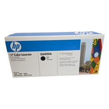 HP Q6000A Black LaserJet Toner Cartridge ColorSphere 1600 2600 2605 CM1015 picture