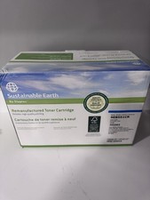 New Sealed Staples Sustainable Earth SEB551CR  Toner Cyan HP CE401A picture