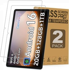 2 Pack Screen Protector Tempered Glass Film Guard for 10.1 inch Tablets picture