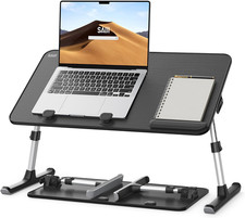 Height & Angle Adjustable Lap Desk Laptop Stand for Bed picture