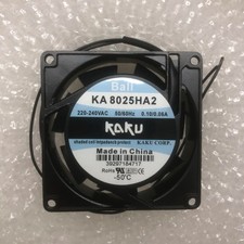 KAKU KA8025HA2 Axial fan 220/240V 0.10/0.06A 80*80*25MM Cooling fan Ball bearing picture