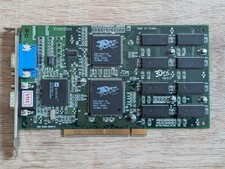 🕹️A-Trend Helios 3D 4MB PCI (ATC-2465) - 3dfx Voodoo Graphics (SST-1) 🕹️ picture