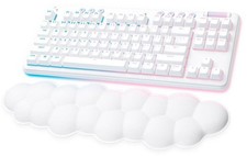 G715 Wireless Gaming Keyboard-OFF WHITE-US-2.4GHZ/BT-TACTILE 920-010453 picture