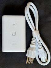 Ubiquiti U-POE-at 30W PoE+ Gigabit Injector 48V 802.3at w/ Power Cord picture