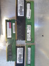 misc lot of (5)ddr4 8gb ram pc see pictures and descriptions picture