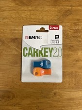 2-Pack Emtec Wallpaper 8 GB Flash Drive USB 2.0 Brand New in Package picture