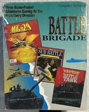 3 Vintage Games Battle Brigade - Mig-29, Sub Battle, Battle Tank [3.5 Disc] picture