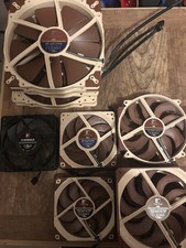 Lot of 11 Fans: Noctua Case Fan Bundle + Noctua NH-D15 G2 picture