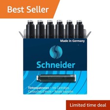 Schneider Ink Cartridge Black 6 Pack picture