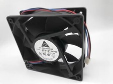 Delta AFB1212VHE 12038 DC12V 0.90A 12CM 3-Pin High Airflow Dual Ball Cooling Fan picture