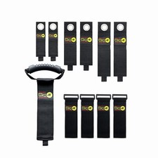 Garage Organization Value Pack Assorted Storage Straps For Cord And Hose Storage picture