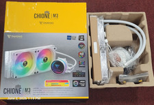 Gamdias Chione M3 White CPU Water Cooler RGB Dual Fan 120mm  LGA 1700 picture