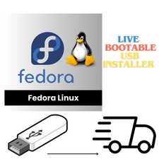 Fedora 43 KDE Neo Live USB Bootable 64 Bit Flash Drive Linux picture
