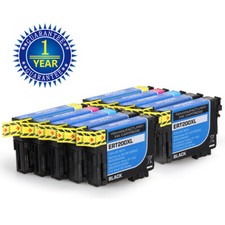 10pk Replacement for Epson 200 Ink T200XL 200XL XP-200 XP-300 XP-310 WF2520 picture