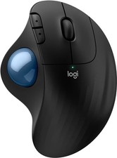 Logitech - ERGO M575 S Wireless Ergonomic Trackball Mouse - Wireless - Black picture