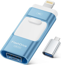 Mfi Certified Flash Drive for Iphone 256GB, Photo Stick Memory Stick for Ipad, U picture