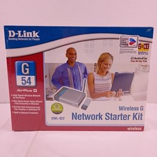 D-Link Wireless G Network Starter Kit DWL-922 54 Mbps 4-Port 10/100 New & Sealed picture