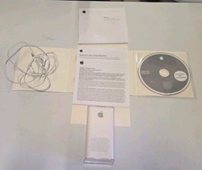 Vtg Apple Ipod Software Installation CD, Earphones, Case & Instructions picture