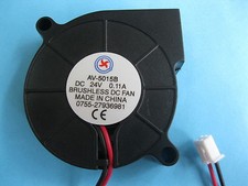 6 pcs Brushless DC Cooling Blower Fan 5015B 24V 50x50x15mm 2 Wires Ball Bearing picture