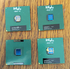 Intel Pentium III & Celeron Socket 370 Single-Core CPU Processor Lot of 4 picture