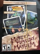 Murder Mystery Mayhem PC DVD-ROM 3 Game Pack New picture