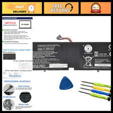 High-Capacity Laptop Battery Replacement for LG Gram 13/14/15 Series - 7.7V 4495 picture