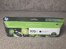 Genuine HP 970XL Black Ink Cartridge CN625AM OEM New Sealed Box Exp 2022 picture