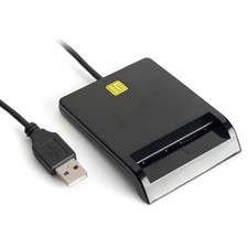 Portable USB2.0 Intelligent Card Reader DNIE CAC IC Identification Bank Card picture
