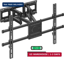 MOUNTUP Full Motion TV Wall Mount for Most 40-85 inch Flat TVs up to 110 lbs, Wa picture