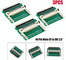 3PCS 44 Pin Male CF to IDE 2.5