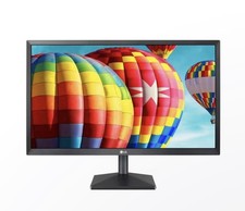 LG 24MK430H-B 24” Full HD IPS Monitor 1920x1080 75Hz HDMI VGA Used Black picture