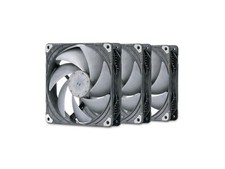 Phanteks PH-F140T30_BG_3P T30-140 Triple-Pack 140mm PWM Case Fan, 30mm Thick, picture
