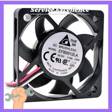 One DELTA EFB0512LA DC12V 0.08A 50x50x10mm Speed Monitoring Silent Fast Shipping picture