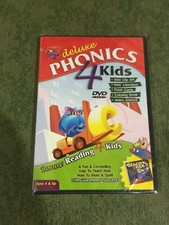 Deluxe Phonics 4 Kids Reading Words Kids Educational Read Activity DVD Rom New picture