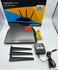 NETGEAR Nighthawk R6700-100NAS Smart Wi-Fi Router AC1750 Tested Working picture