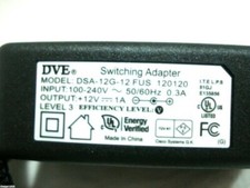 12 volt DC Power Supply Adapter Model # DSA-12G-12 FUS 120120 picture