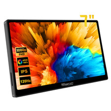 7'' 1080P Touch Screen 120Hz Mini Portable Monitor IPS LCD Display for Laptop PC picture