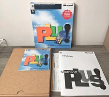 Microsoft Plus 95 Companion Windows 1995 CD-ROM Big Box Software w Product Key picture